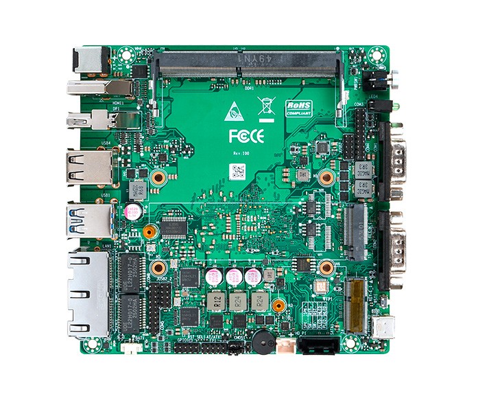 AD30NU - 12x12cm工控主板 - N100/N150/N300迷你主板雙網(wǎng)雙串口迷你電腦主機(jī)工控機(jī)主板