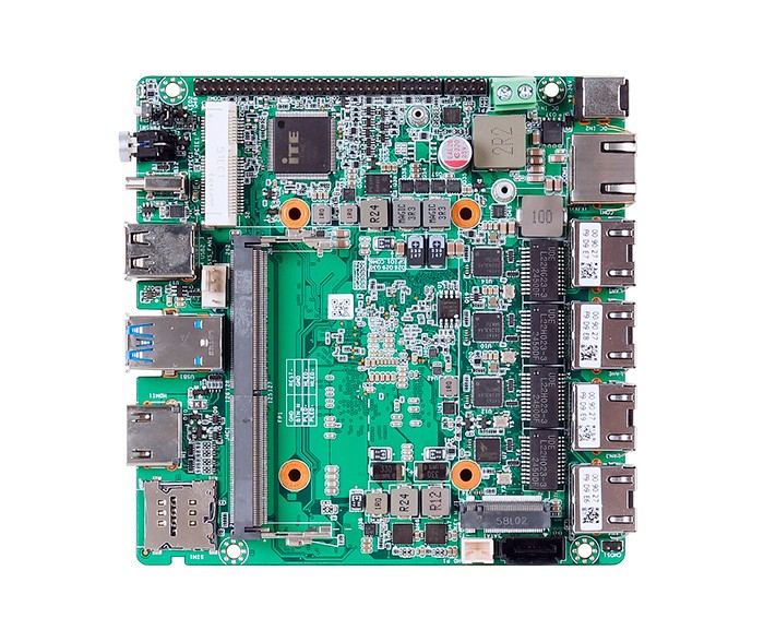 PNM-5210 - 12x12cm工控主板 - N100/N305迷你主板2.5g 4網(wǎng)6串口工業(yè)自動(dòng)化視覺(jué)檢測(cè)poe迷你電腦主機(jī)工控機(jī)主板
