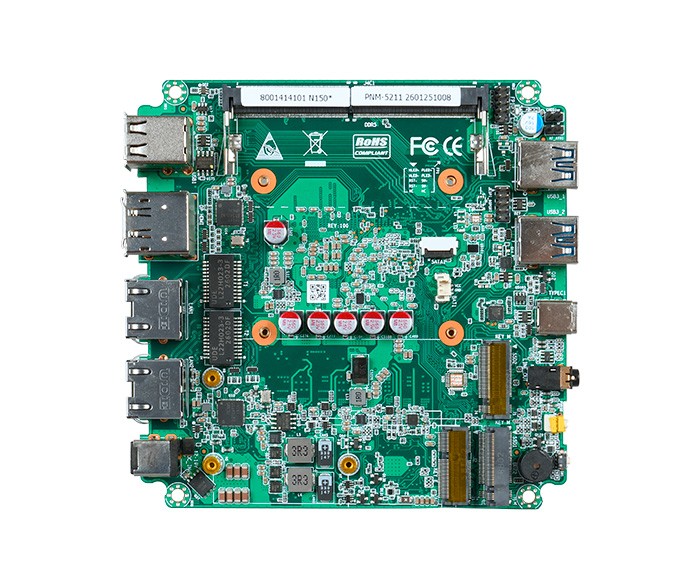 PNM-5211 - 12x12cm工控主板 - N100/N305迷你主板雙2.5g網(wǎng)口x86低功耗nas軟路由主機(jī)迷你電腦主機(jī)工控機(jī)主板
